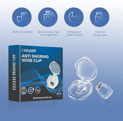 Clip nasal anti ronquidos (4x1)