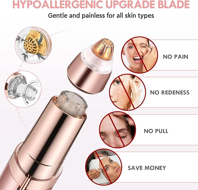Depiladora facial