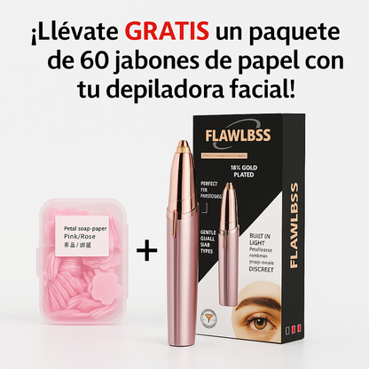 ✨ Depiladora Facial Flawlbss™ – Precisión, elegancia y suavidad en cada uso